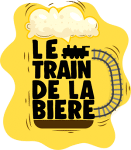 logo du train de la bière